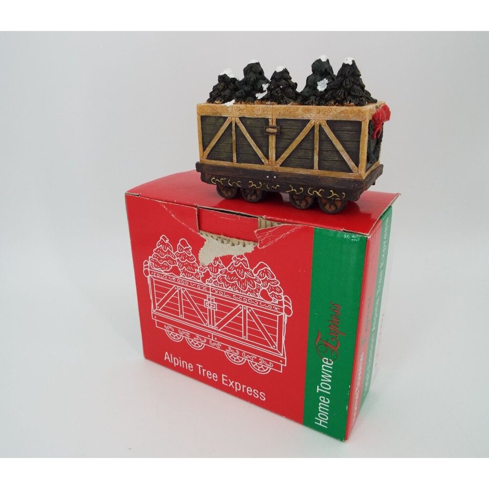 Home Towne Express Vintage 1998 JC Penney Alpine Tree Week 41 with Box